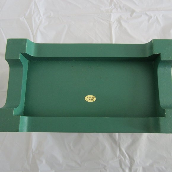 Christmas Holiday Wood Painted Snowman Small 6 Drawer Jewelry Trinket Box - Picture 6 of 11